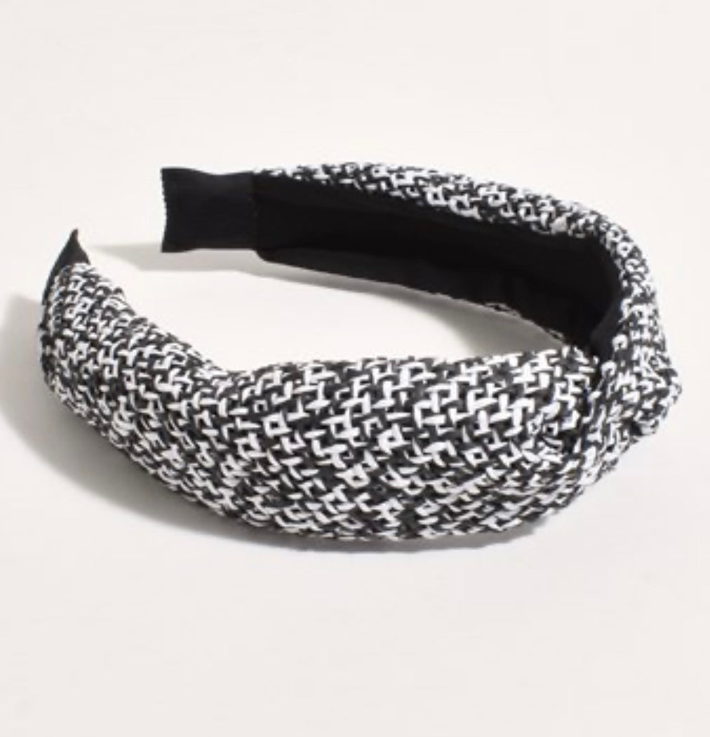 Two Tone Knot Top Headband