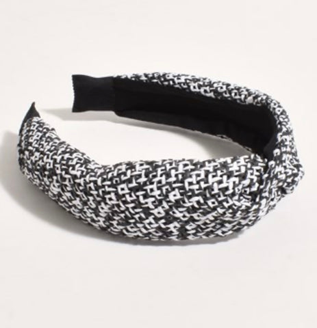 Two Tone Knot Top Headband