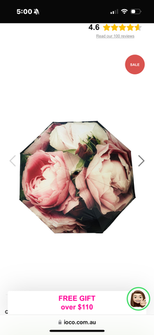 Umbrella- Roses