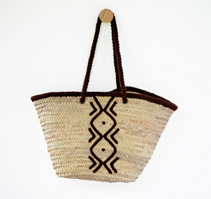 Brown Wool Basket