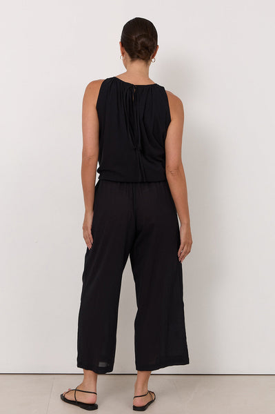 Romeo Crop Pant-Black