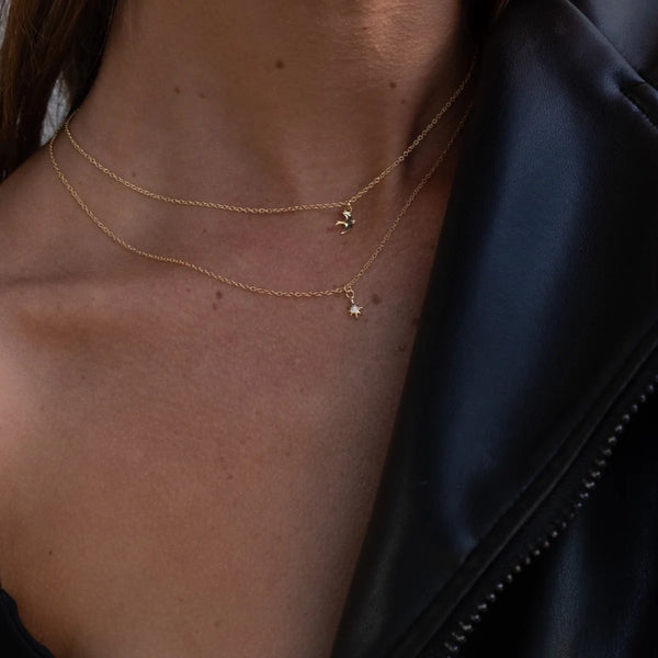 Superfine Swallow Necklace Gold