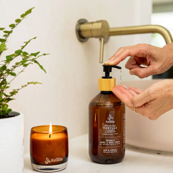 Vanilla, Lavender & Geranium
Organic Hand & Body Wash | 500ml