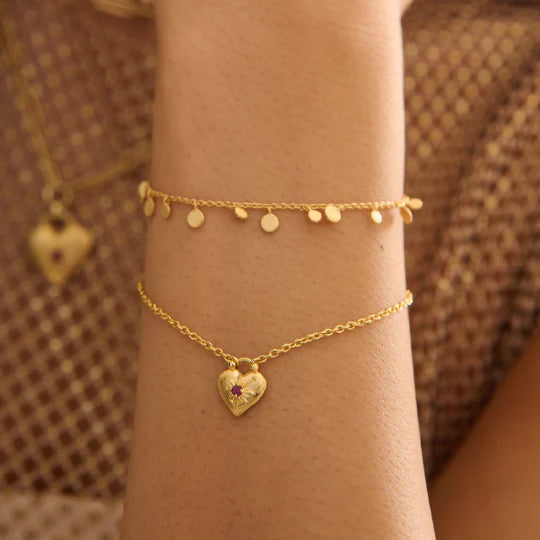 Love you Small Heart Bracelet