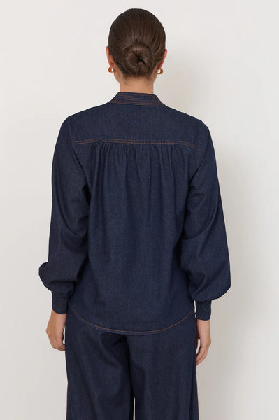 Vivi Lightweight Denim Top