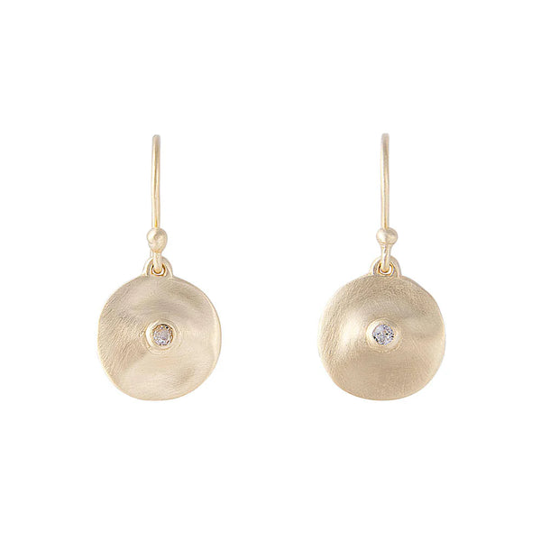 Cleo Disc Hoops
