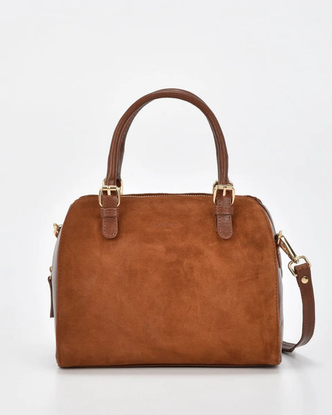 Armadale Suede & Leather Crossbody Bag
