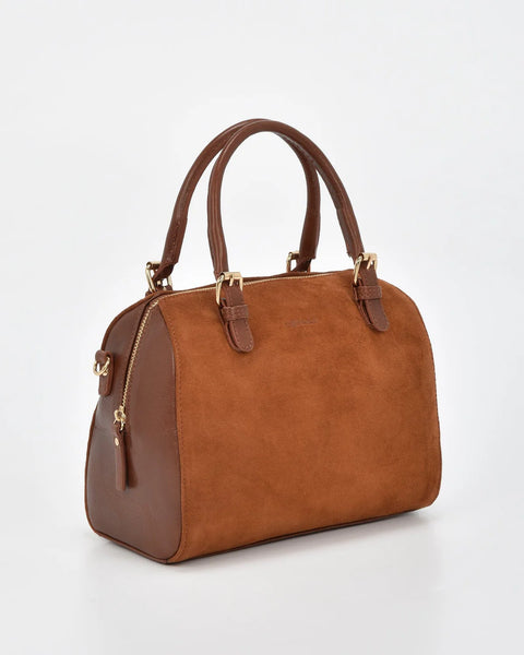 Armadale Suede & Leather Crossbody Bag