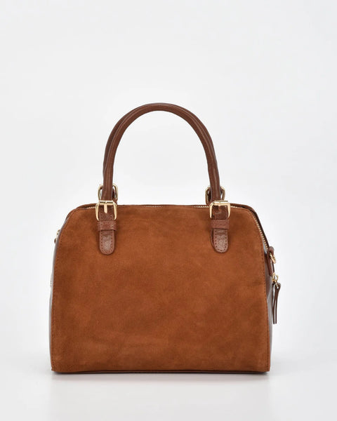 Armadale Suede & Leather Crossbody Bag