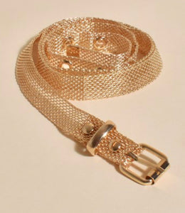 Metallic Mesh Belt