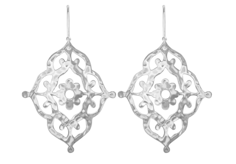 Gypsy Earrings in Sterling Silver