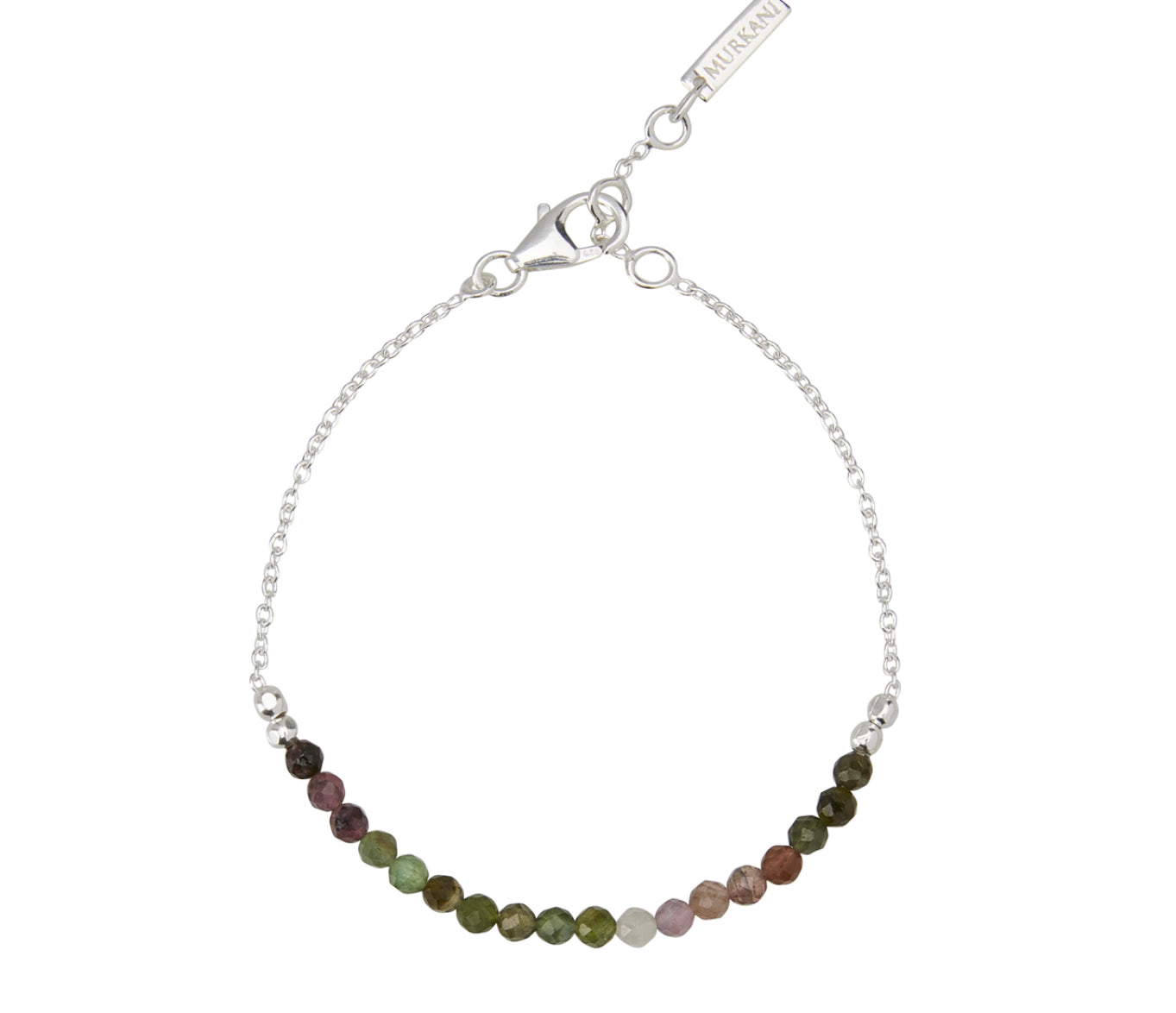 Wandering Soul Tourmaline Bracelet in Sterling Silver