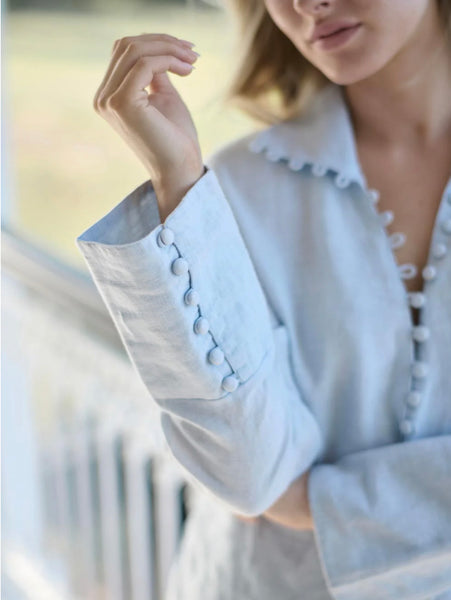 Alexa Linen Blouse