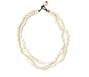 Scallops Necklace Double Strand
