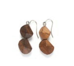 Double Eyelet Drop Earrings