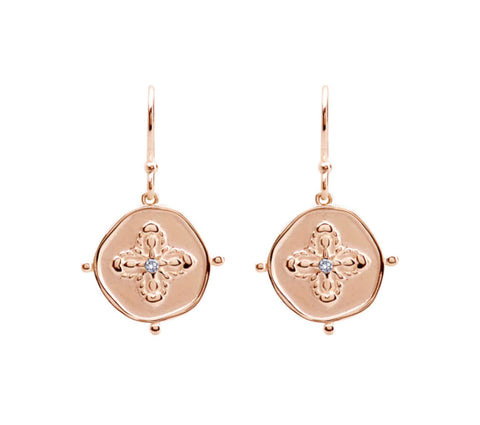 Sahara Small earrings rose gold