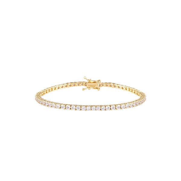 Tennis Bracelet - Small Gold