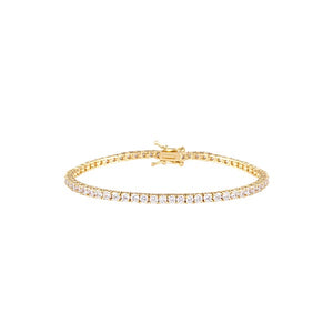 Tennis Bracelet - Small Gold
