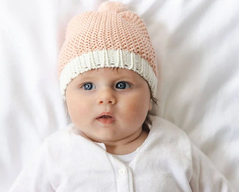 Mini Moss Baby Beanie