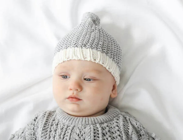 Mini Moss Baby Beanie