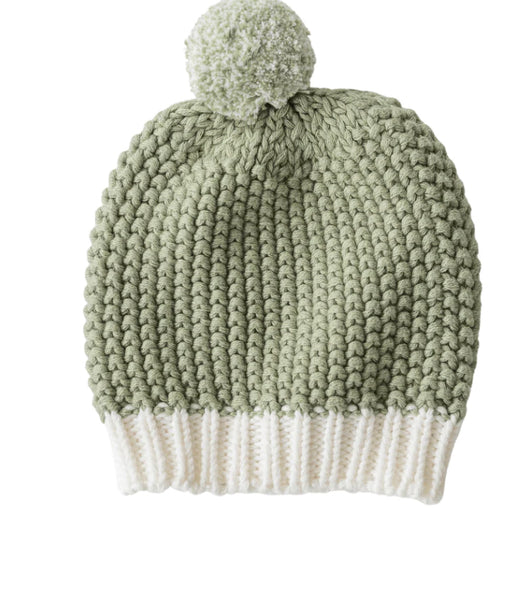 Mini Moss Baby Beanie