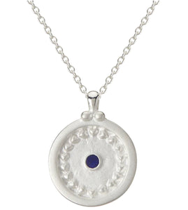 Love and Enlighten Necklace in Sterling Silver