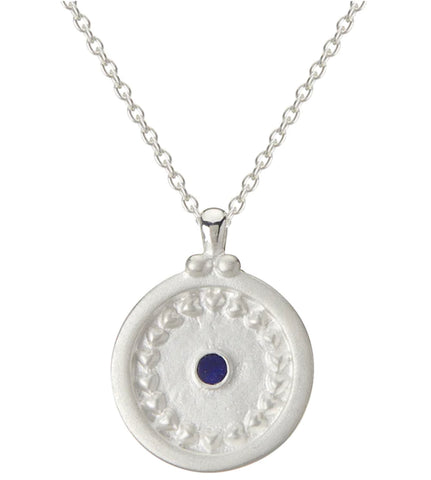 Love and Enlighten Necklace in Sterling Silver