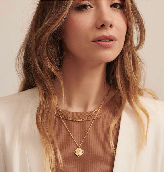 Renewal Necklace in 18KY Yellow Gold Plate