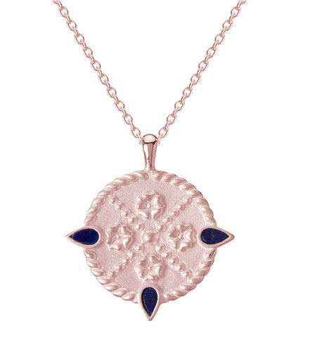 Renewal Necklace in Rose Gold Plate