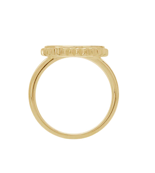 Halcyon Ring in Yellow Gold Plate