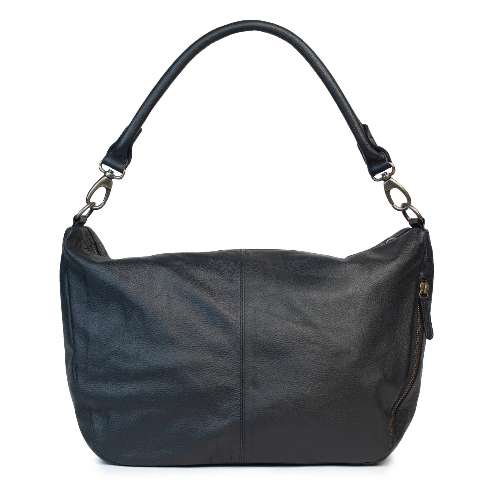 Elinka Black Leather Bag