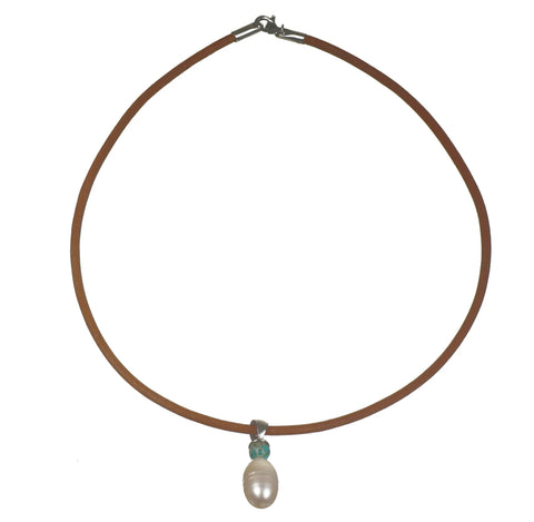 Shiloh Necklace - Brown