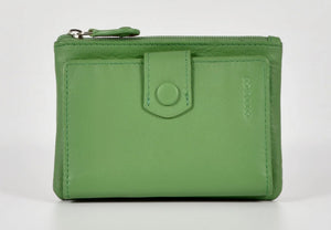 Collins RFID Safe Compact Leather Wallet