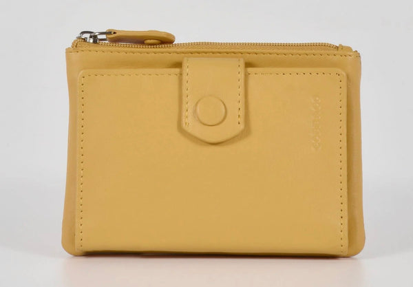 Collins RFID Safe Compact Leather Wallet