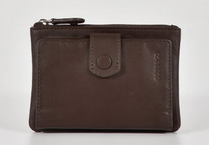 Collins RFID Safe Compact Leather Wallet