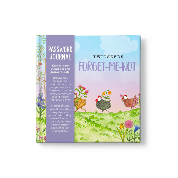 Forget Me Not Twigseeds Password Journal