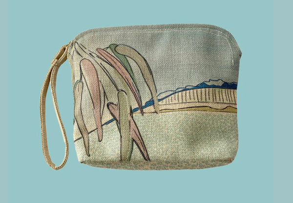 Linen Clutch Bag