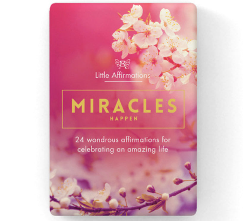 Miracles Happen Affirmation Cards