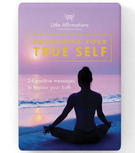 Honouring Your True Self Affirmation Cards