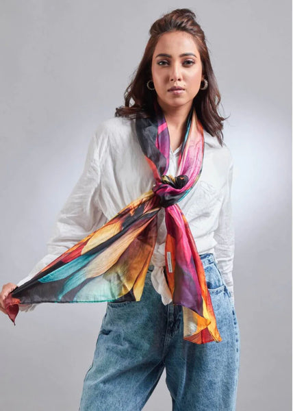 Kirby Silk Scarf
