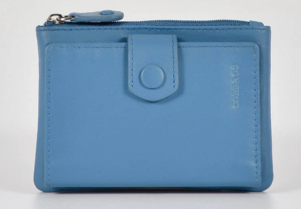 Collins RFID Safe Compact Leather Wallet