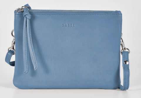 Fulton Soft Leather Double Pouch Crossbody