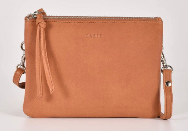 Fulton Soft Leather Double Pouch Crossbody