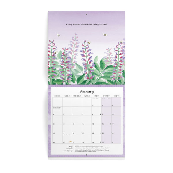 2027 Affirmations Nature Wall Calendar