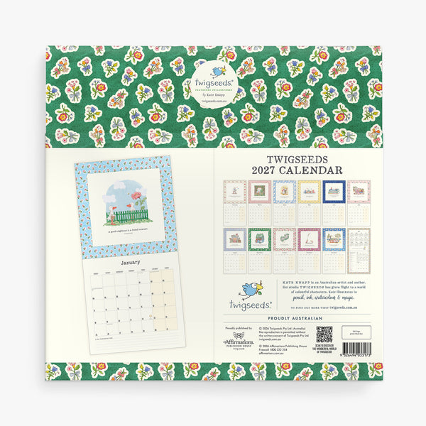 2027 Twigseeds Wall Calenda