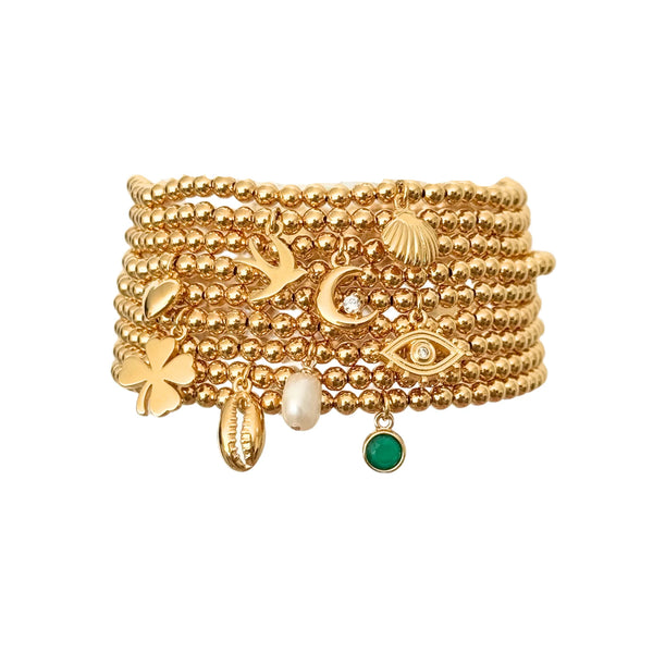 Freshwater Pearl Charm Braclet