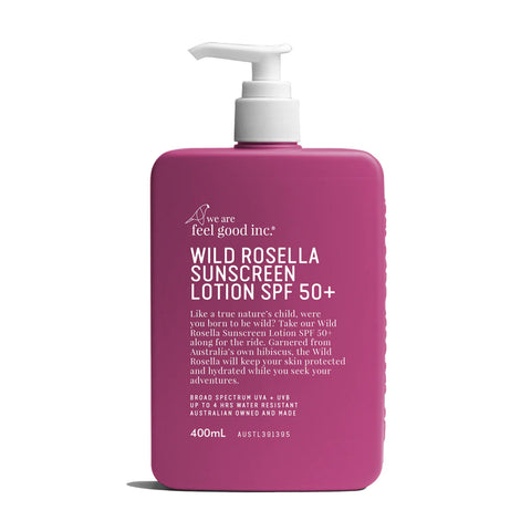 Wild Rosella Sunscreen SPF 50+ 400ml Pump