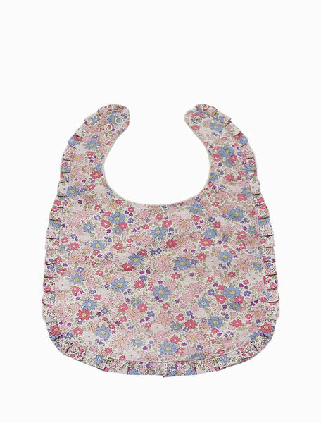 Ditsy Bib-Pink