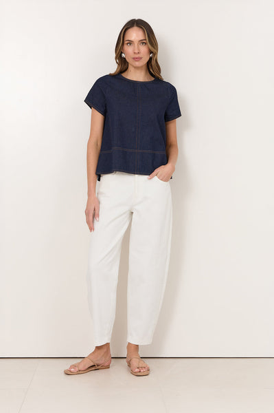 Dillon Lightweight Denim Top
