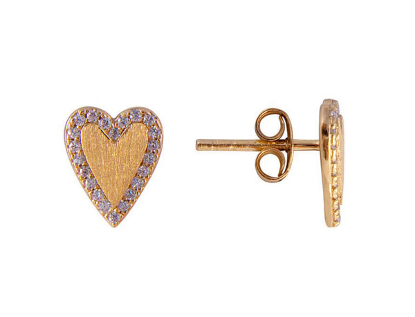 Crystal Love Studs